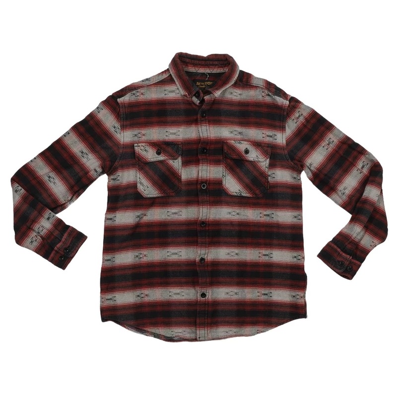Burton Burly Flannel Shirt – Men’s Red/Black