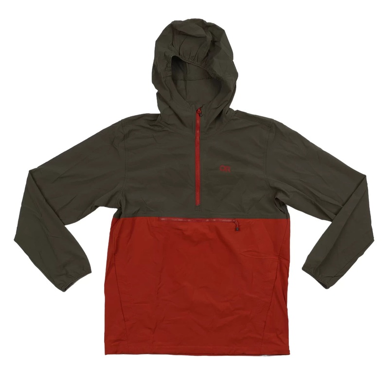 Outdoor Research Ferrosi Anorak Jacket – Men’s Green/Orange
