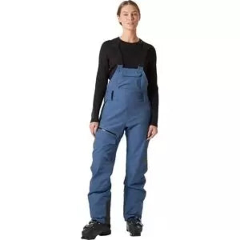 Helly Hansen Powderqueen Bib Pant Deep Fjord Denim