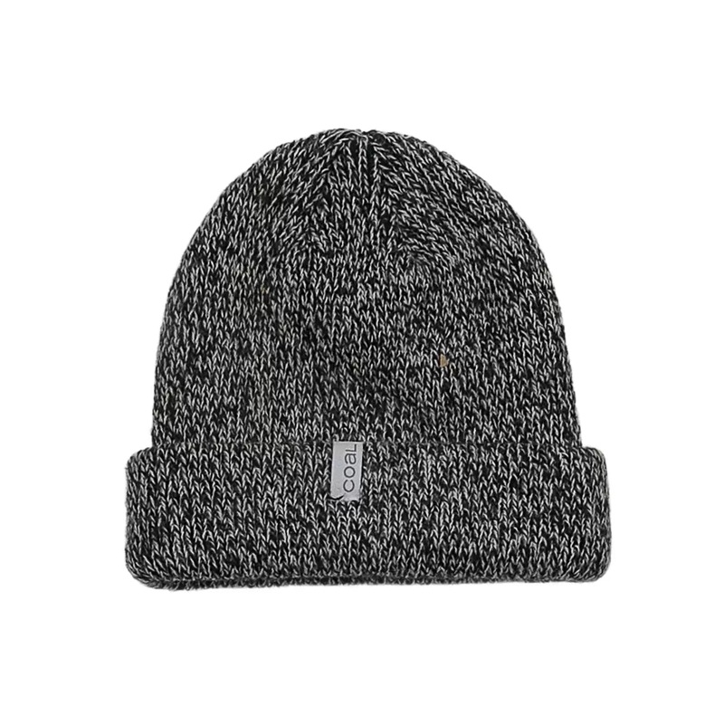 Coal Headwear The Frena Thick Knit Cuff Beanie Black/White