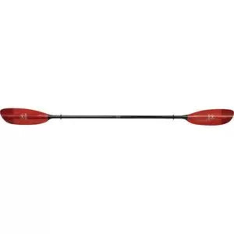 Werner Camano Fiberglass 2-Piece Paddle Red