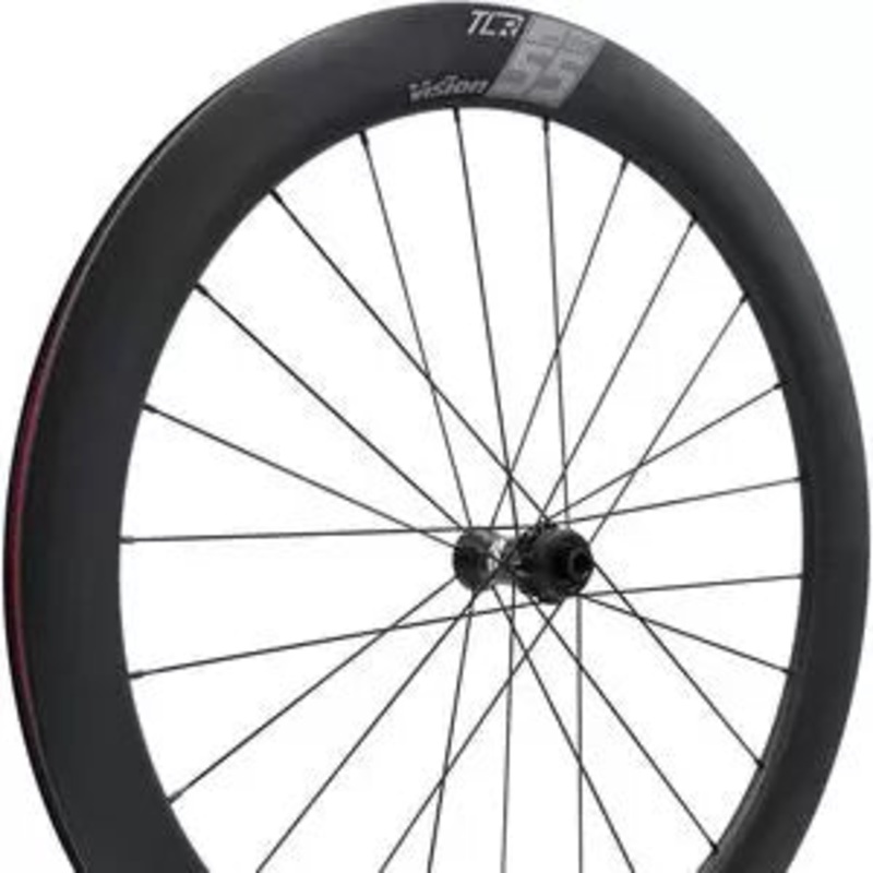Vision SC55 TL 700c Carbon Disc Wheelset Black