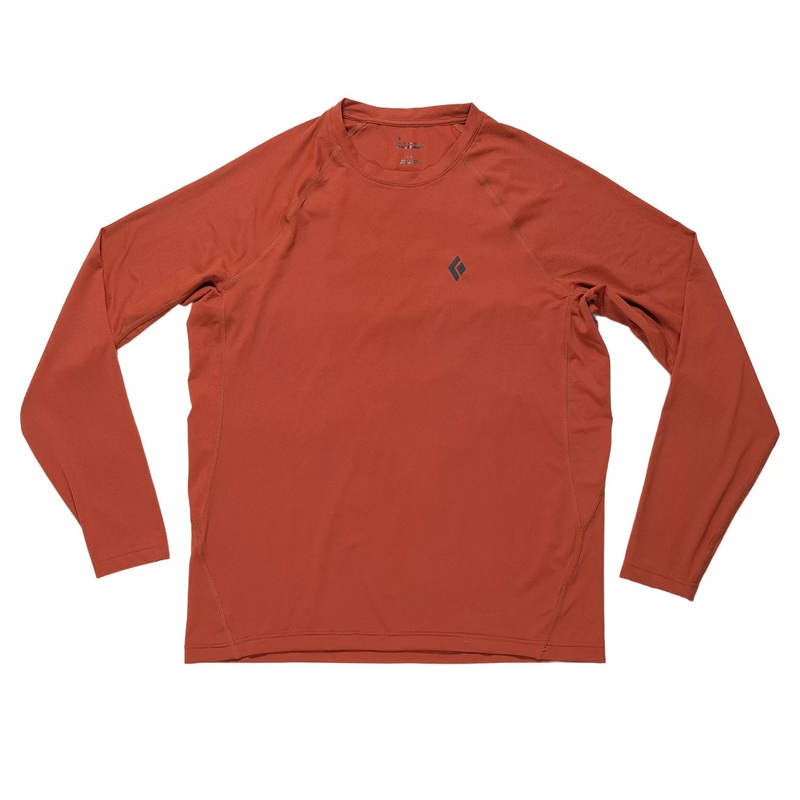 Black Diamond Alpenglow Long Sleeve Crew – Men’s Rust