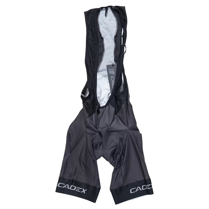 Cadex Silver Race Bib Shorts – Men’s Black