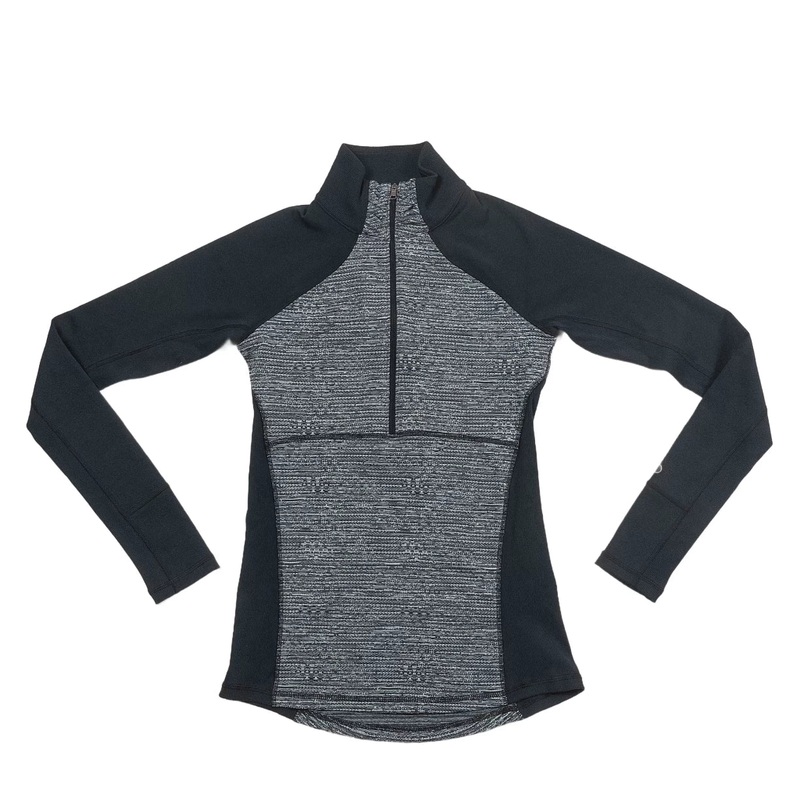 Calia 1/2 Zip Baselayer Top – Women’s Grey/Black