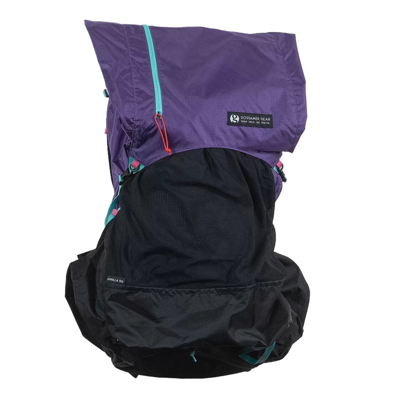 Backpack Gorilla 50L Ultralight Backpack Purple/Green