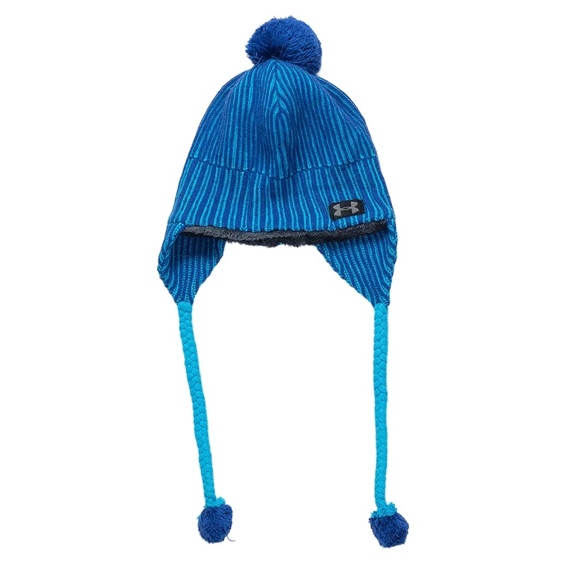 Under Armour Faux Fur Lined Beanie Blue