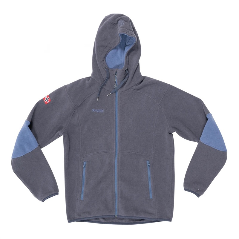 Bergans Vega Fleece Jacket – Men’s Grey/Blue