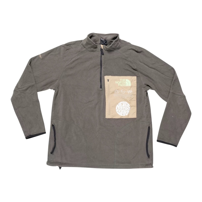 The North Face Trailwear Fantasy Ridge Half-Zip Fleece Pullover – Men’s Green