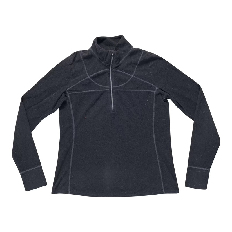 Athleta Cloud Quarter-Zip Jacket Black