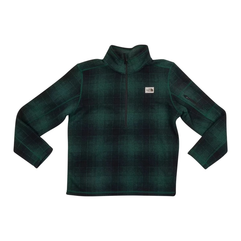 The North Face Gordon Lyons Novelty 1/4 Zip Fleece – Men’s Green