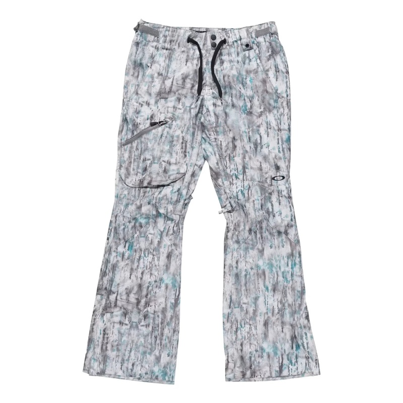 Oakley Zulu BioZone Insulated Snowboard Pant White Blue