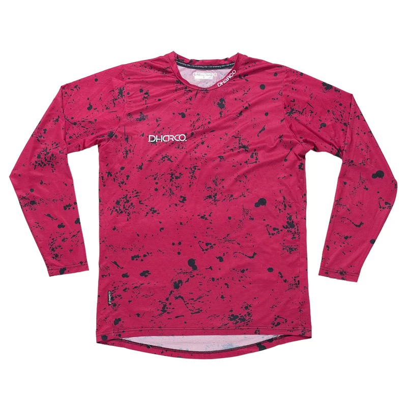 Dharco Long Sleeve Race Jersey – Men’s Pink