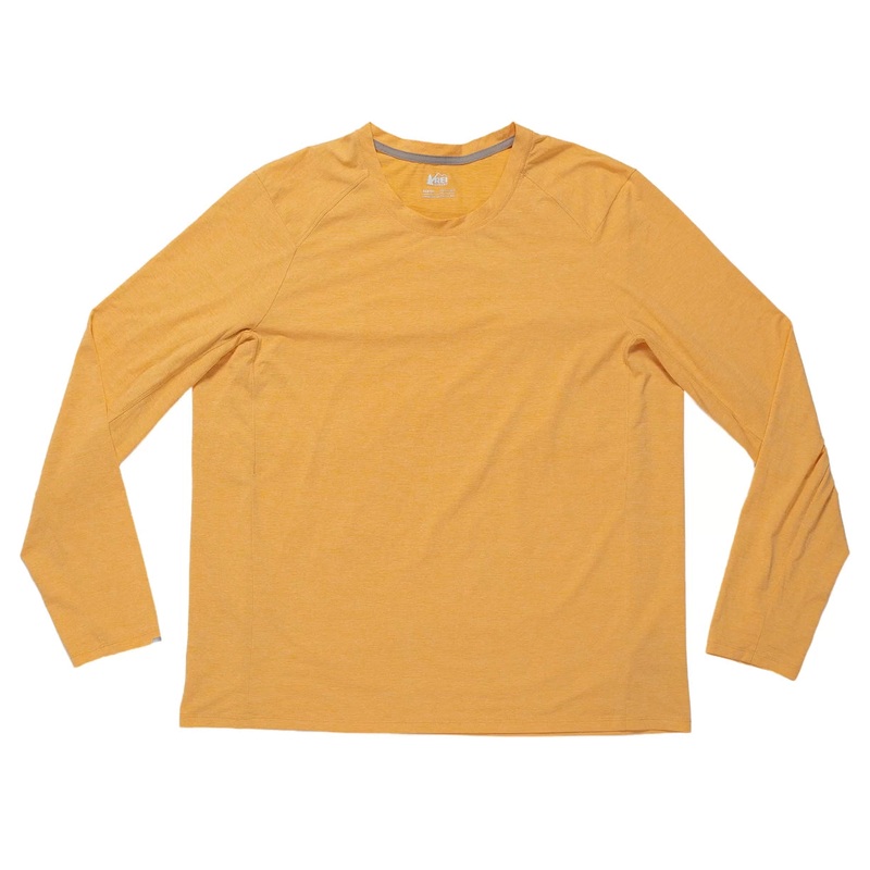 REI Co-op Swiftland Long Sleeve Running T-Shirt – Men’s Yellow