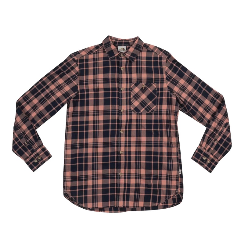 The North Face Button Down Long Sleeve Shirt – Men’s Plaid