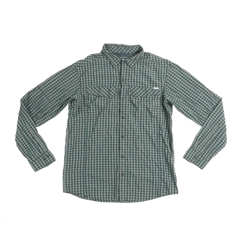 Columbia Silver Ridge Long-Sleeve Button-Down Shirt – Men’s Green