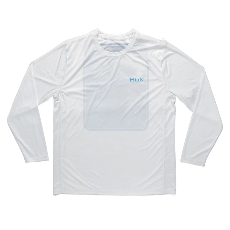 Huk Pursuit KC Art Series Long Sleeve Crew – Men’s White4