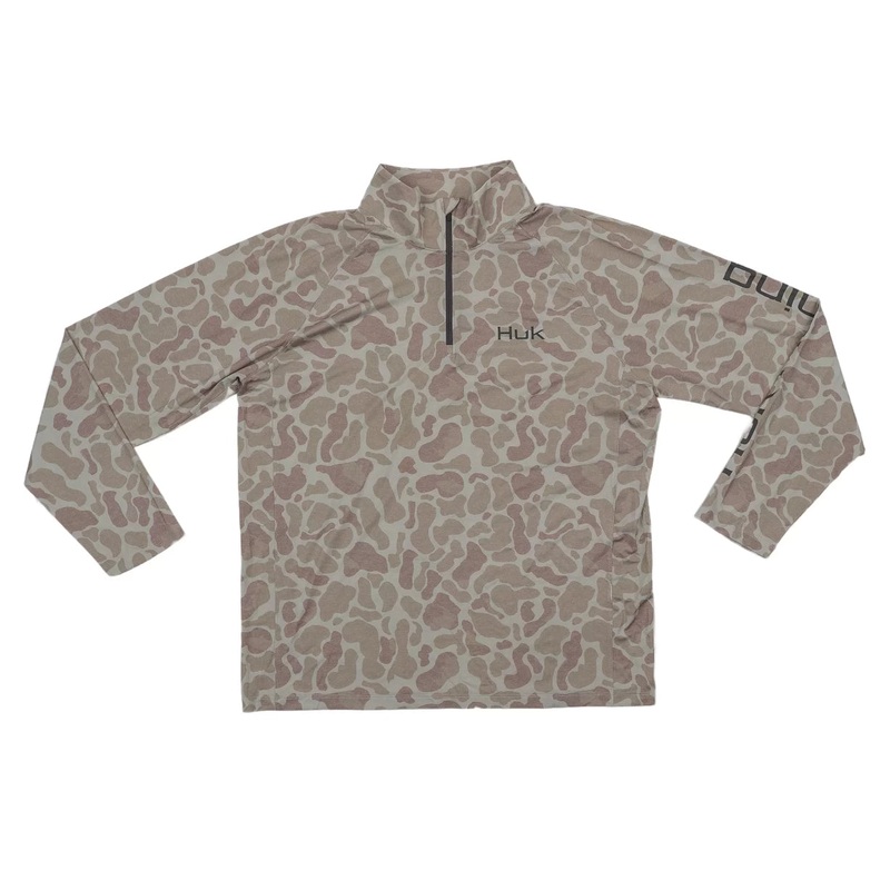 Huk Pursuit Lite KC 1/4 Zip – Men’s Sand