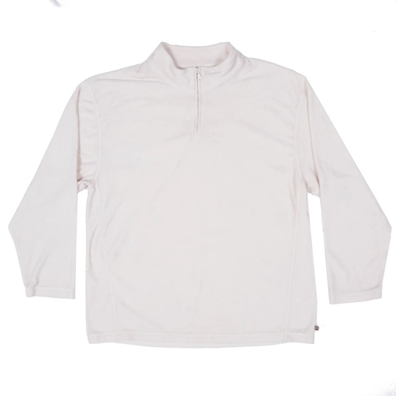 Alpine Design 1/4 Zip Fleece White