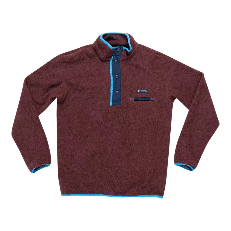 Columbia Helvetia Half Snap Fleece Pullover – Men’s Red