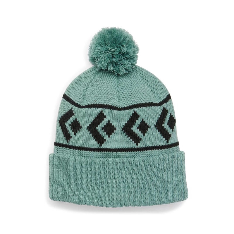 Black Diamond Tom Pom Beanie Black