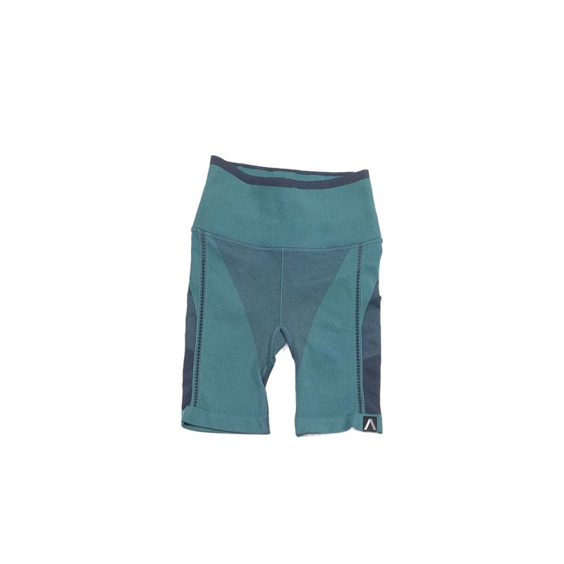Athleta Legend Seamless Biker Shorts Blue