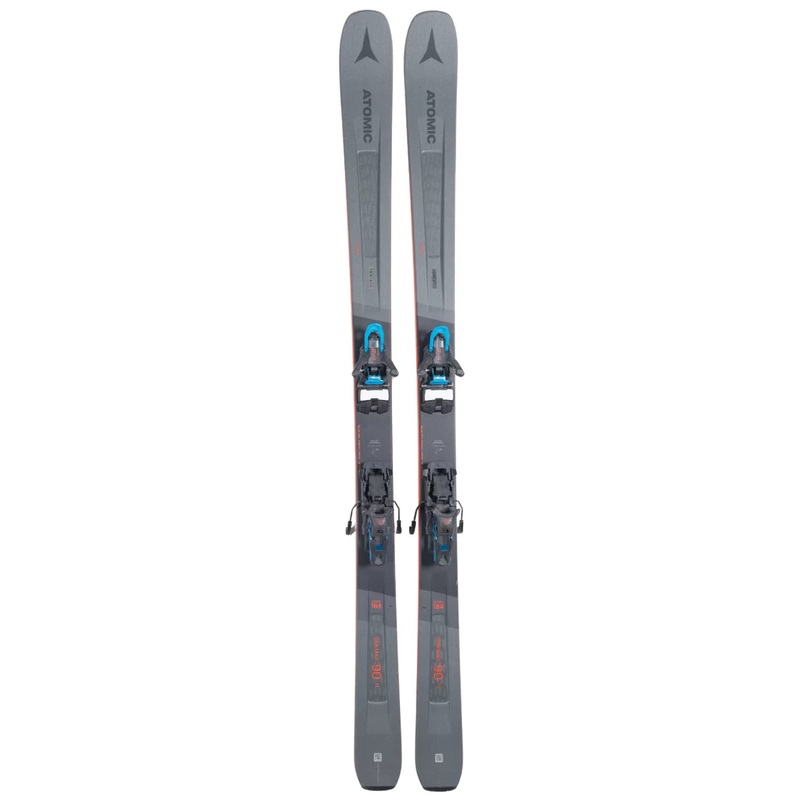 Atomic Vantage 90 Ti Skis w/ Salomon S/LAB SHIFT MNC 13 Alpine Touring Ski Binding and Black Diamond Ascension Nylon Skins 2020 – 184cm Black