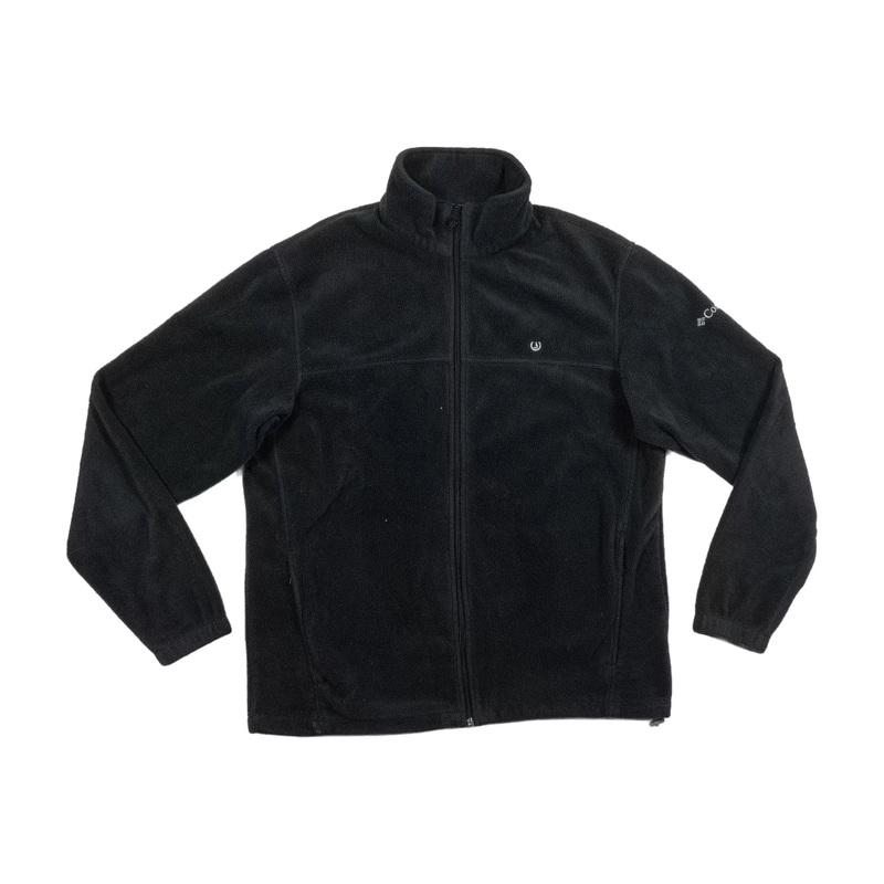 Columbia Flanker Full Zip Fleece Jacket – Men’s Black