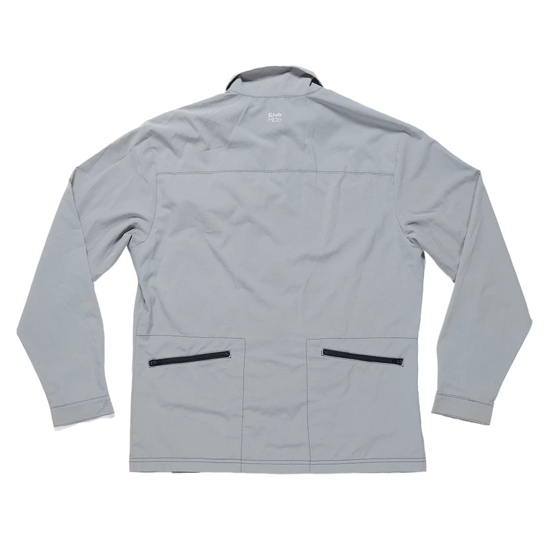 Club Ride Cycling Wind Shirt – Men’s Grey