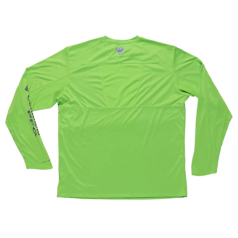 Columbia PFG Terminal Tackle Long Sleeve Shirt Neon Green