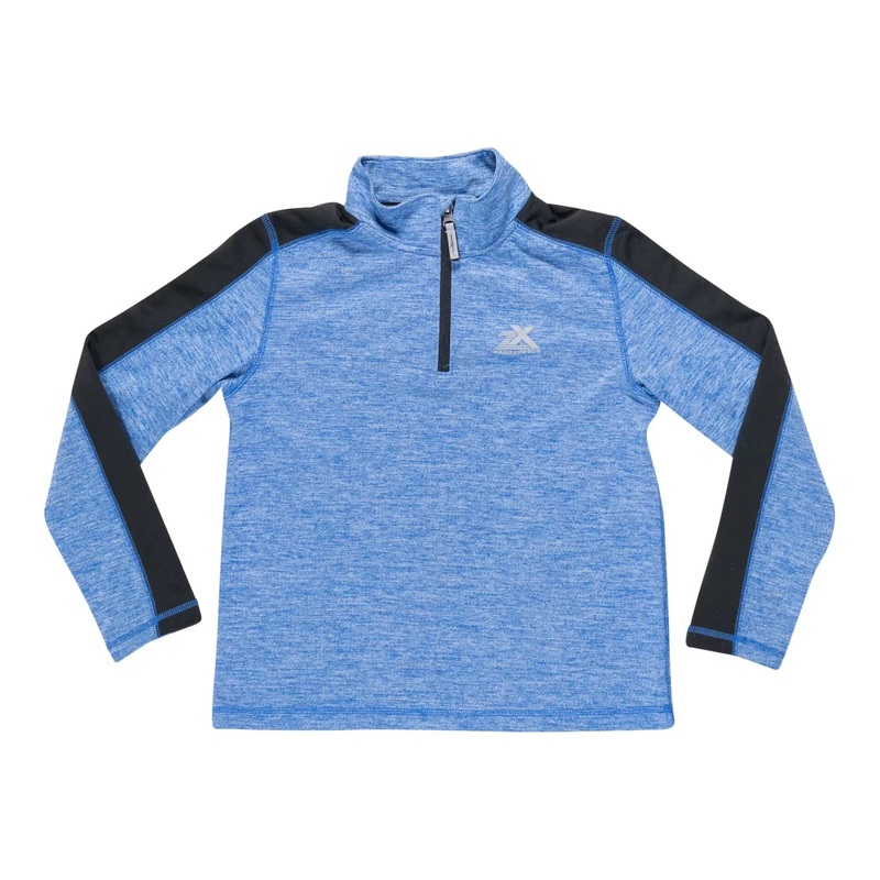 ZeroXposur 1/4 Zip Baselayer Top – Boys’ Blue