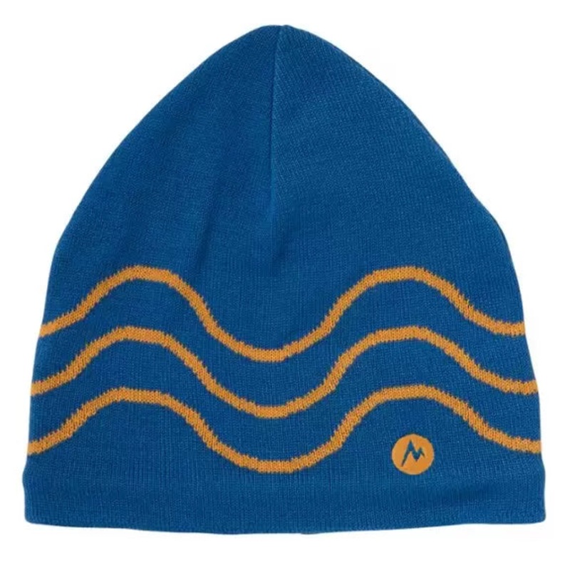 Marmot 50th Anniversary Beanie Trail Blue/Golden Sun