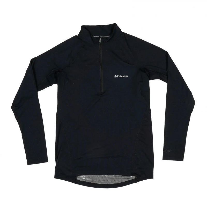 Columbia Midweight Half Zip Omni Heat Top – Men’s Black