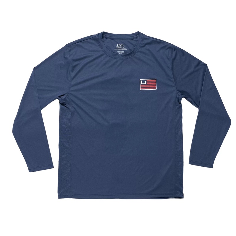Huk And Bars Pursuit Performance Crew Navy