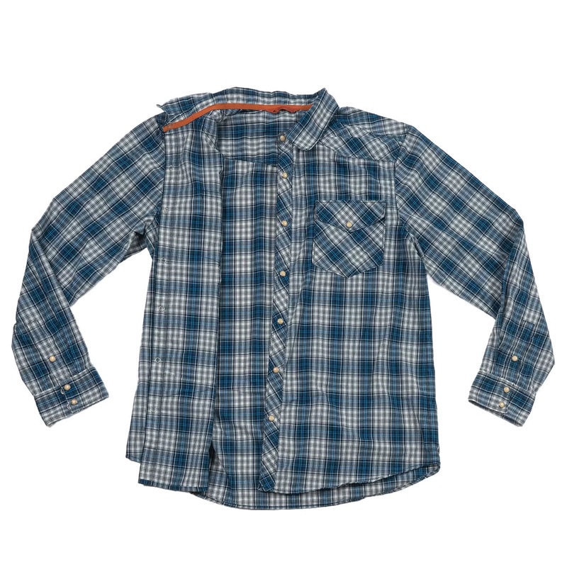 Basin and Range Button Up – Men’s Blue