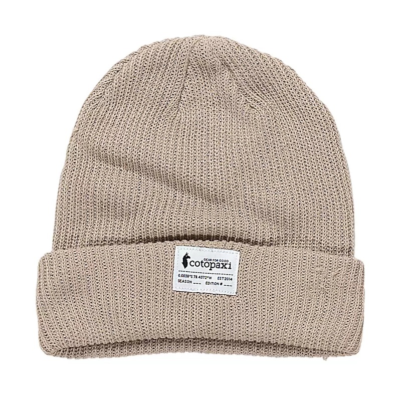 Cotopaxi Wharf Beanie Tan