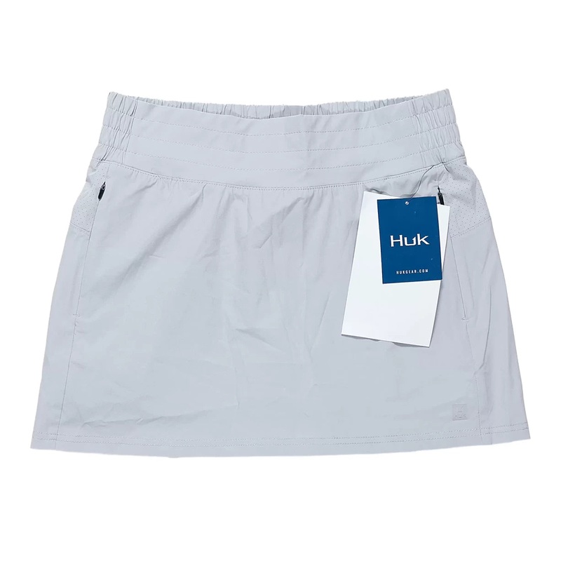 Huk Tide Point Skort Grey