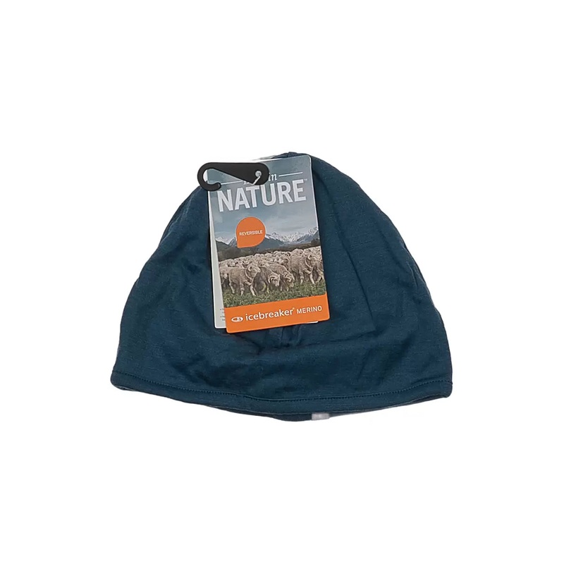 Icebreaker Pocket Hat Blue