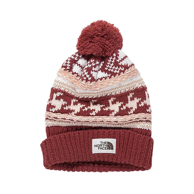 The North Face Fair Isle Beanie – Women’s Red