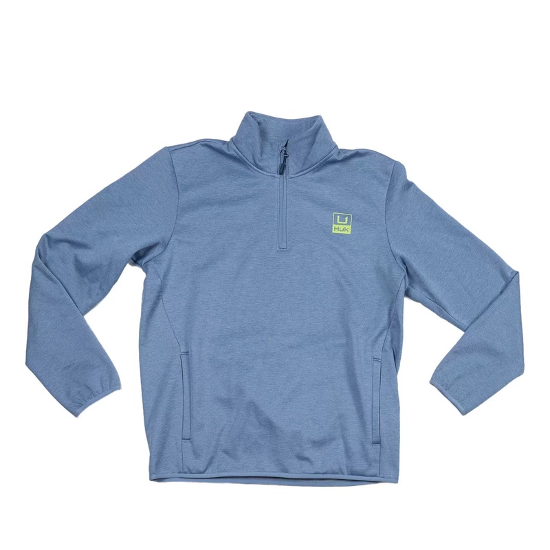 Huk Coldfront 1/4 Zip Purple