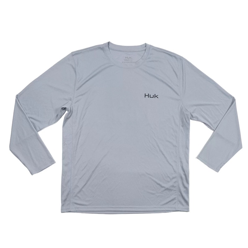 Huk Pursuit Performance Crew Grey