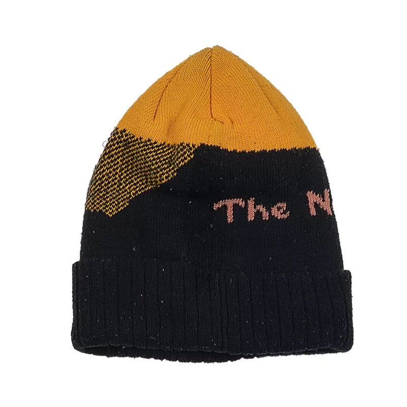 The North Face Winter Hat Blue/Yellow