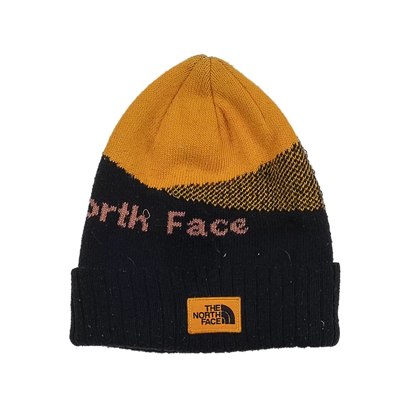 The North Face Winter Hat Blue/Yellow