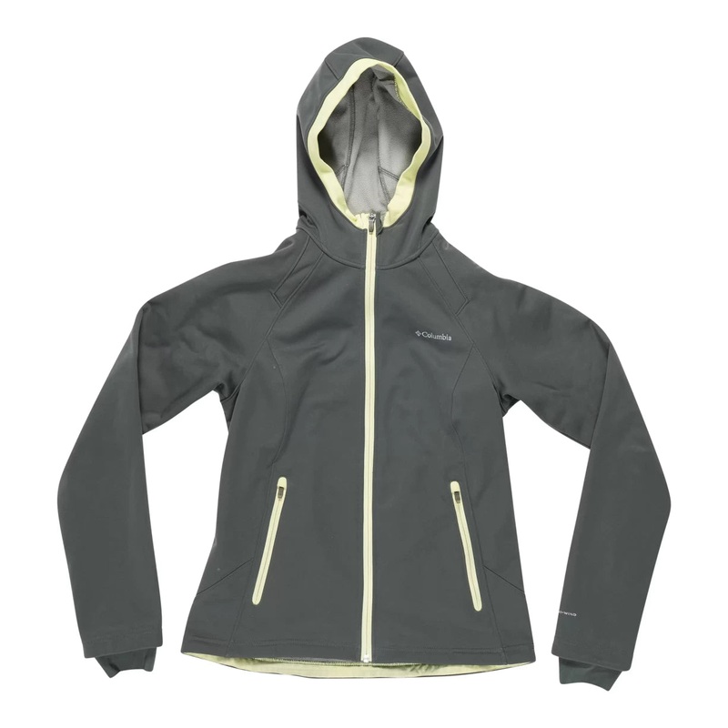 Columbia Omni-Wind Block Breathable Windproof Jacket – Women’s Green/Yellow