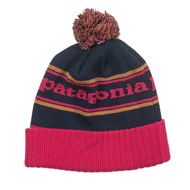 Patagonia Powder Town Beanie Blue/Pink