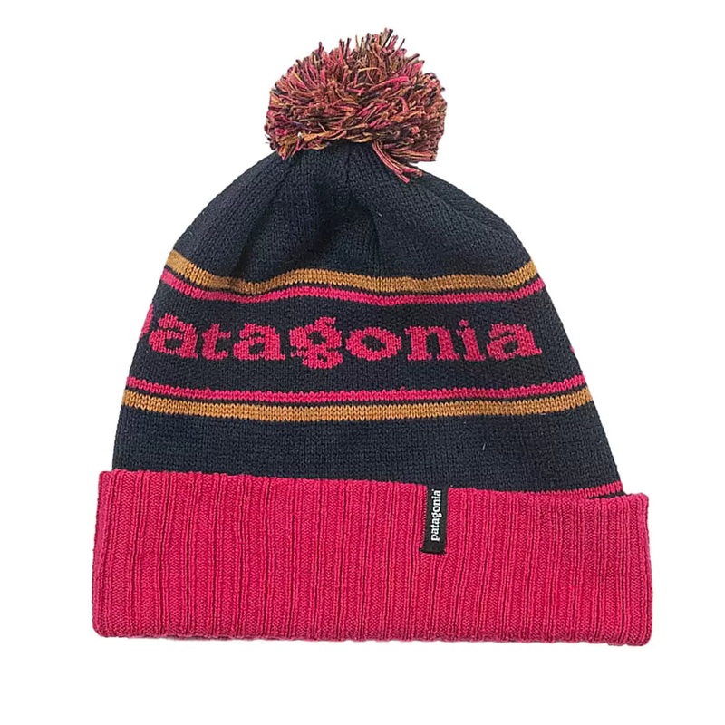 Patagonia Powder Town Beanie Blue/Pink