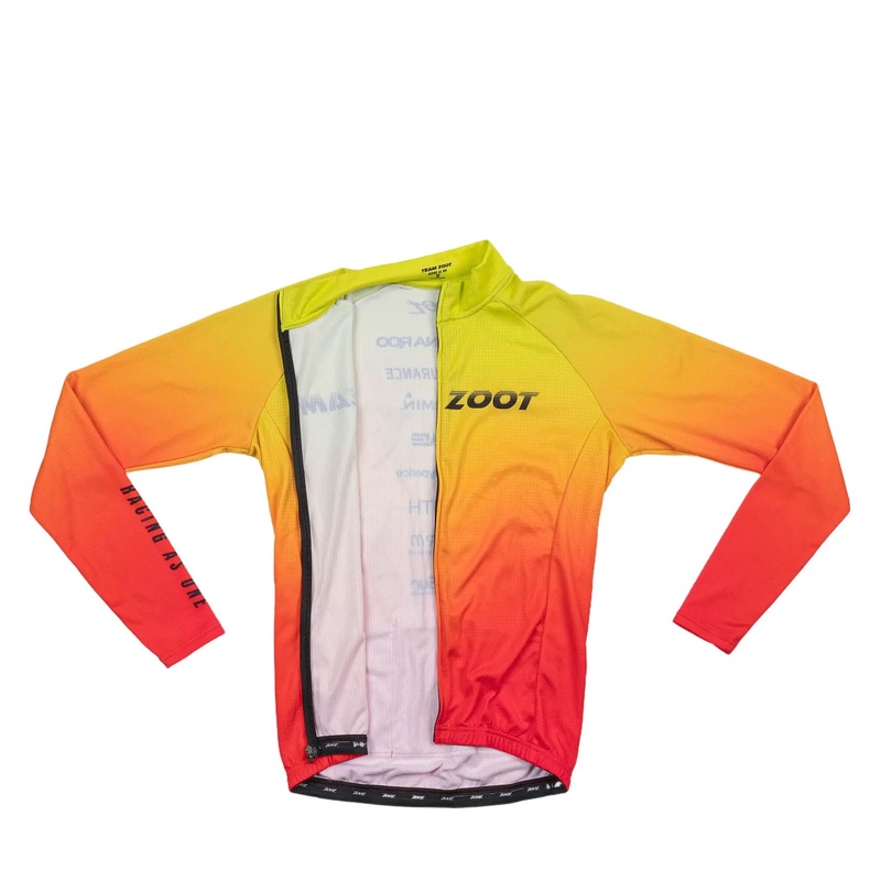 Zoot Cycling Long Sleeve Thermo Jersey – Men’s Yellow