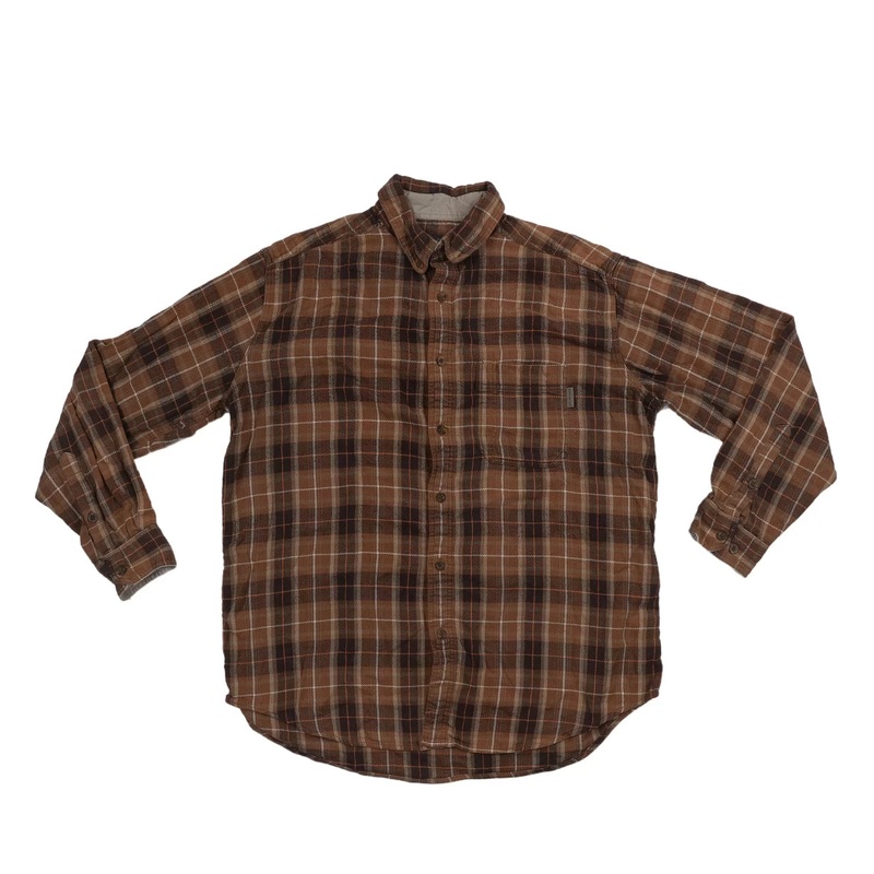 Woolrich Flannel Shirt – Men’s Brown